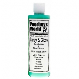 Quick Detailer Poorboy's World Spray&Gloss 473